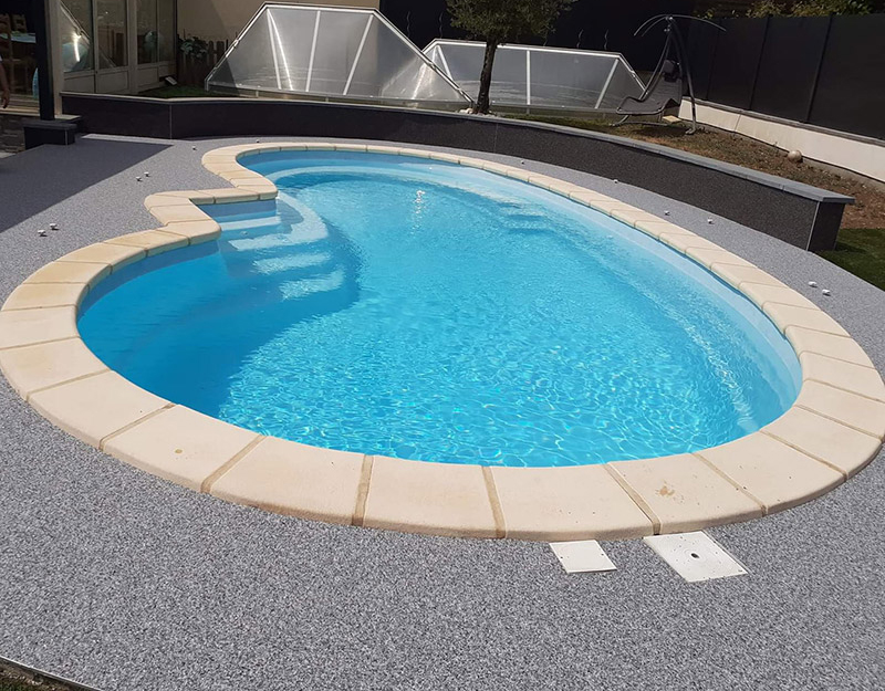 Piscine résiné